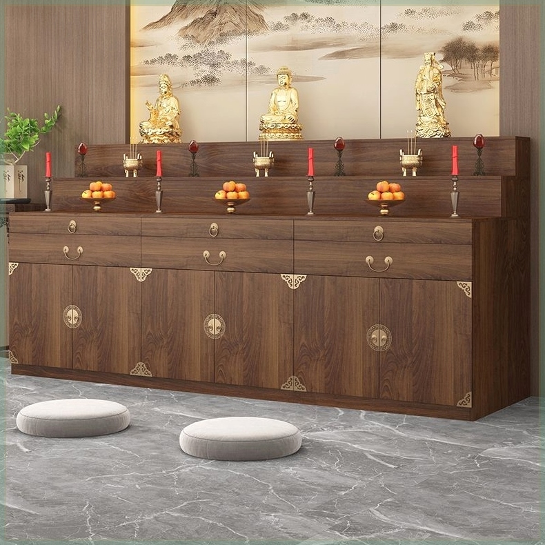 佛龛供桌立柜佛台现代佛柜中式供台家用供奉定制香案神台佛像贡桌