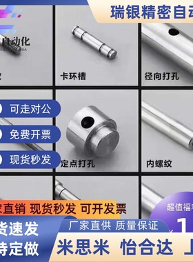 导向轴一端台阶一端内螺纹型标准型g6 SFPPA SFPSB SFPSA SCK02