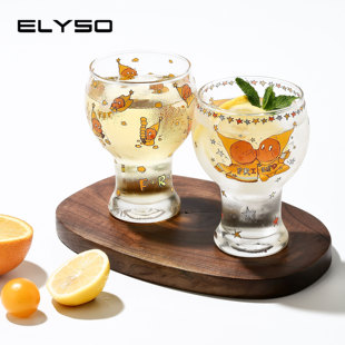 我们都是星星人杯子玻璃杯啤酒杯果汁杯家用饮料杯牛奶杯情侣对杯