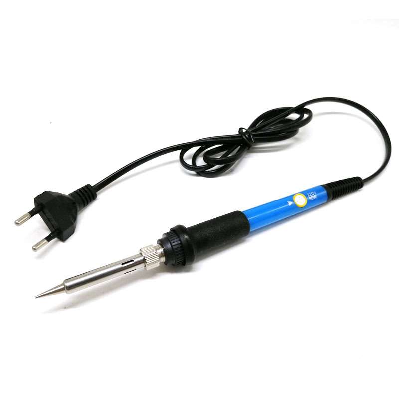 新款110v/220v欧规/英规插头可调温电烙铁7件套恒温烙画笔套装60W
