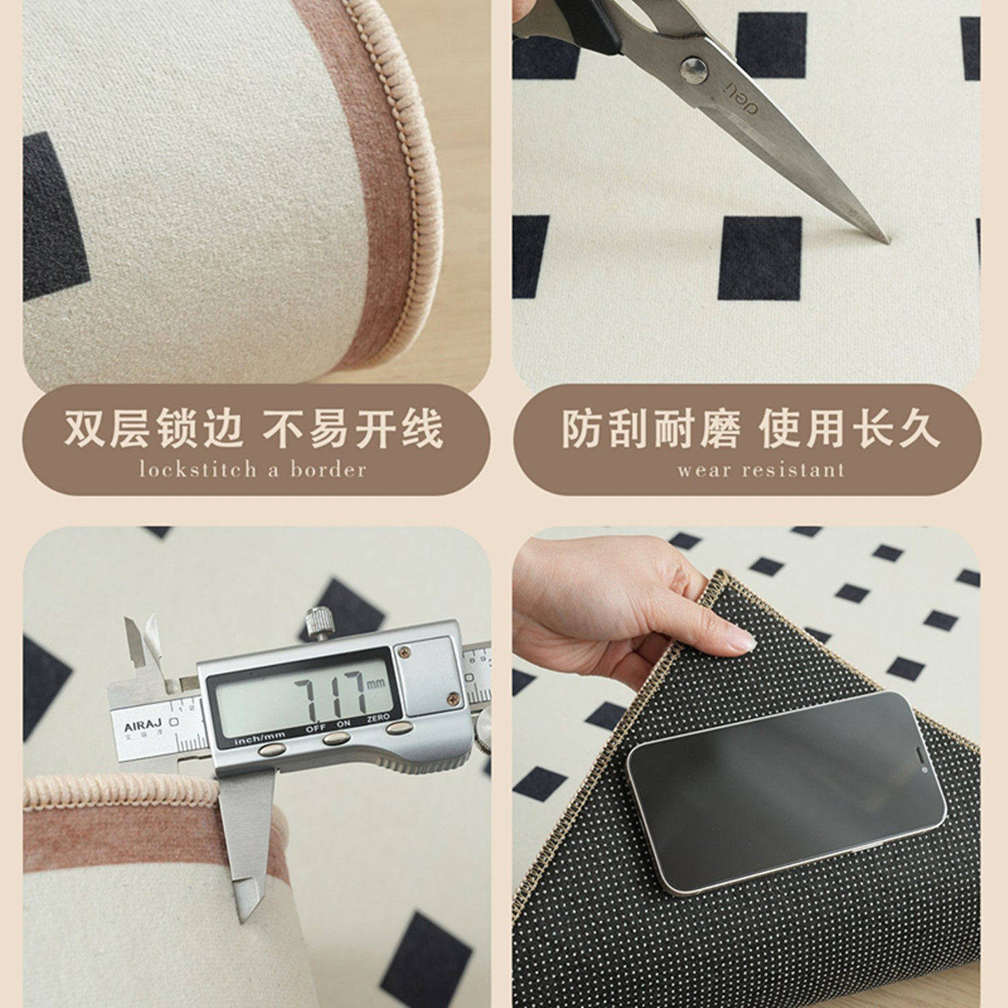 麻将桌台布机麻桌布垫加厚消音手搓打牌斗地主毯子防滑打扑克牌垫