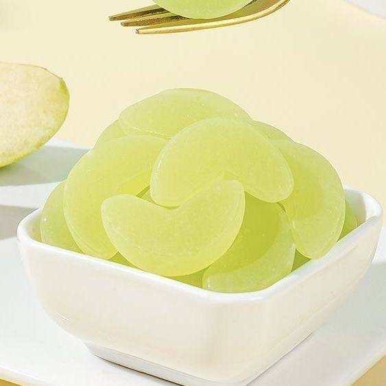 果甘苹果水果味软糖解馋小包添加真实苹果汁青红苹果儿时休闲零食