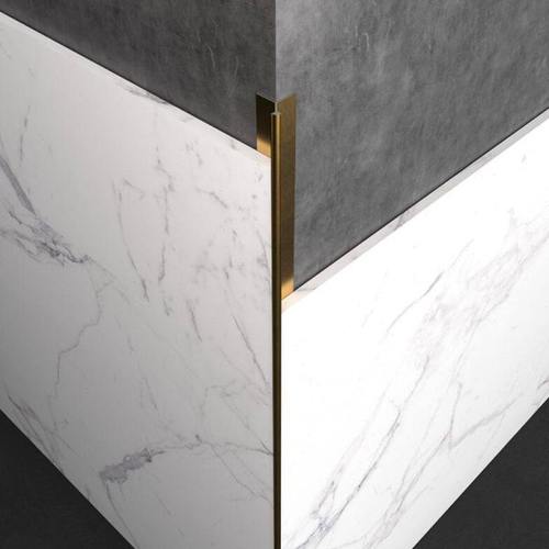 持雍收边条瓷砖阳角护墙角封边条收口压条铝合金直角包边墙护角黑