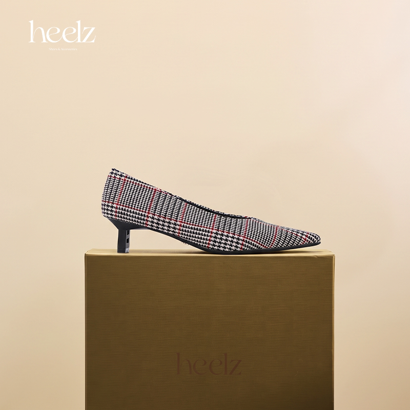 heelz威尔士亲王格猫跟单鞋4.5