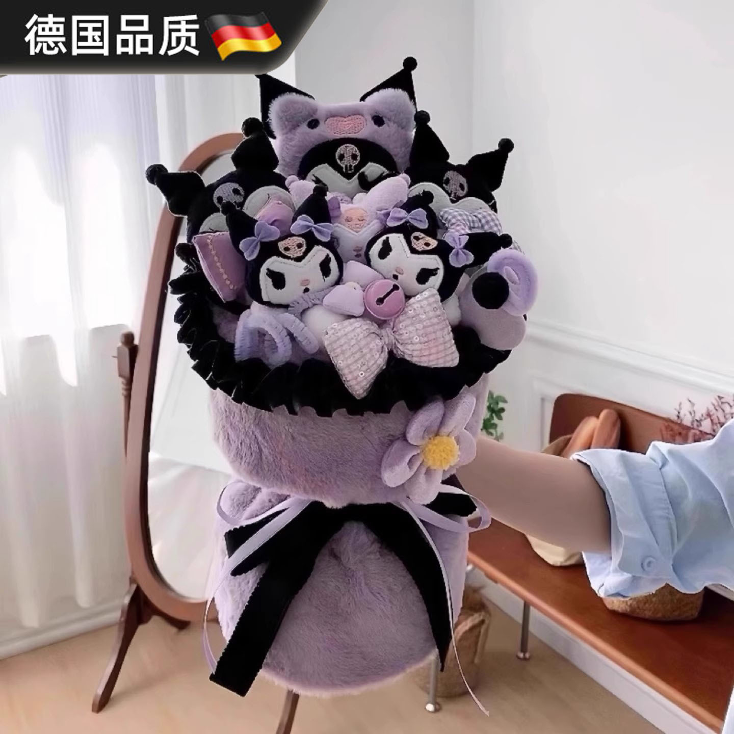 德国进口圣诞节玩偶花束伴手礼