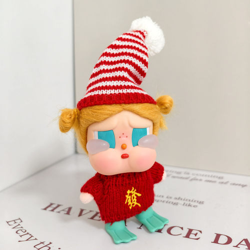 仅娃衣］CRYBABY Vacation Mode On 系列搪胶毛绒公仔衣服新年服