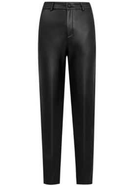 【烟管蛋白皮裤】高弹绒高腰显瘦直筒秋冬百搭小脚裤