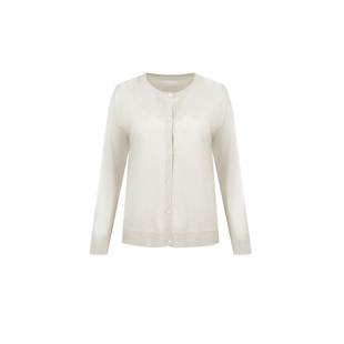 V领针织衫 优雅温柔风薄款 超细羊毛法式 W24AI7056 软绵云朵开衫