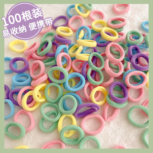 袋装高弹力头绳无接缝橡皮筋简约气质毛巾圈发圈发绳A