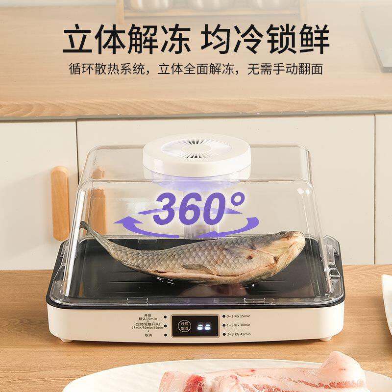解冻神器家用快速解冻肉牛排解冻导热板恒温化冻盘保鲜解冻机器