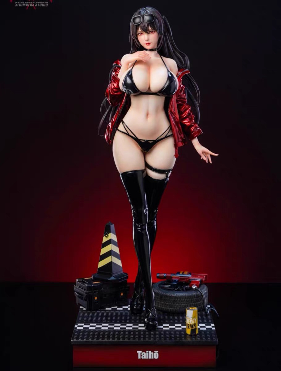 定制动漫手办雕像模型摆件玩具gk游戏碧蓝航线 赛车服大凤 旗袍服