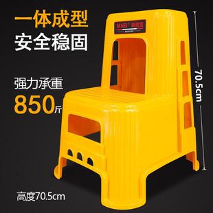 洗车凳子二步凳汽车美容凳子两步凳家用登高凳脚踏台阶凳塑料梯子