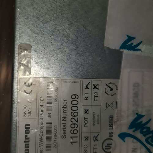 可维修Invensys成色新触摸屏 ww-compa pa
