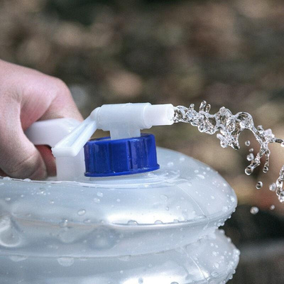 直销户外大容量折叠水桶3L8L 15L升水壶水袋登山旅行野营便携储水