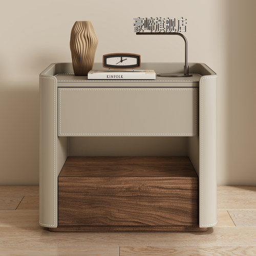 全实木工厂直销现代简约马鞍皮