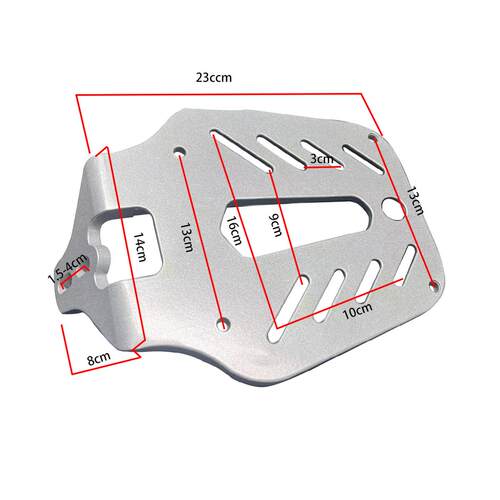 适用国标电动车改装后备箱支架后尾箱加装拓展延长后靠背后货架