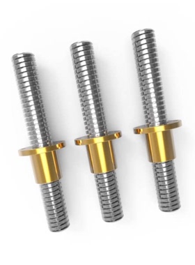 梯形丝杆LHY16/12/17-D25 D28 D32-L300L400-F5-T5-S5-Q12-R12-E6