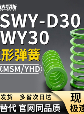 SWY30矩形弹簧YSWY-D30-L70 L75 L80 L90 L100 L110 L120 L125