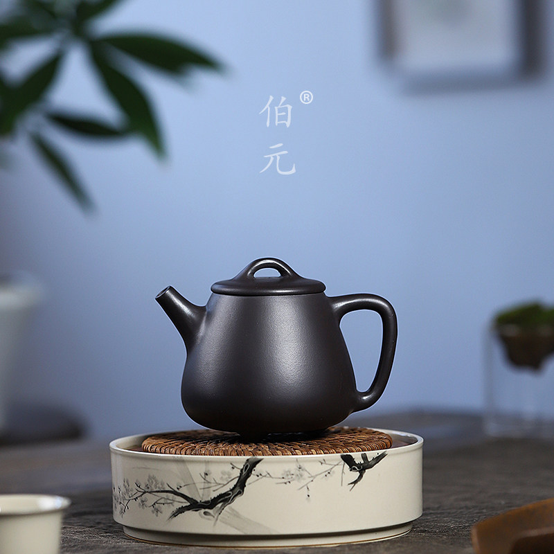 手工高石瓢伯元紫砂中式