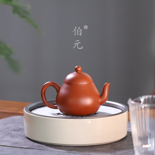 小品梨形伯元紫砂手工