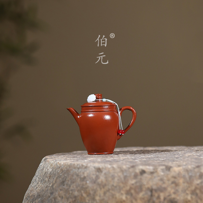 伯元中式紫砂原矿孟臣竹筒