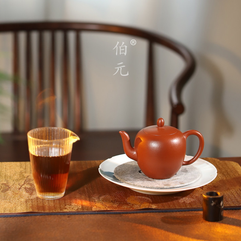 伯元中式紫砂手工美人肩