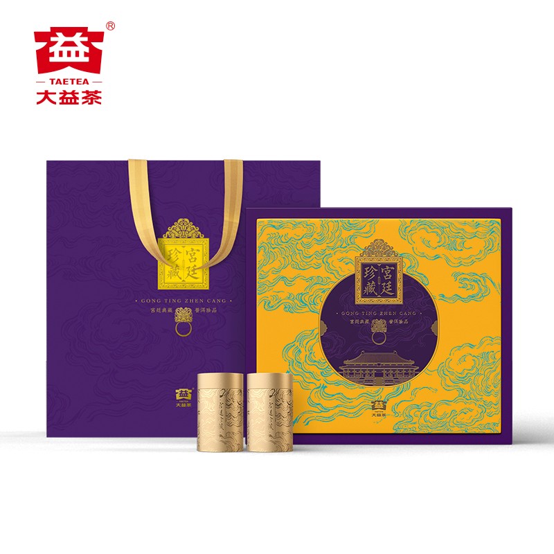 宫廷珍藏普洱茶礼盒装400g