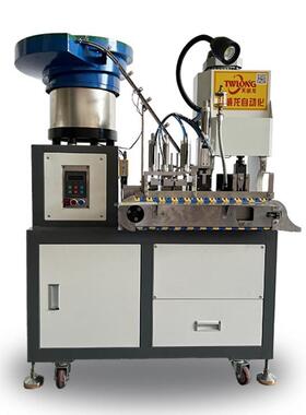 TWX-202半自动国标两插/美式两插端子机（剥芯线-铆压内架）