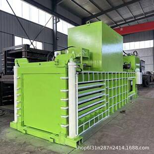 卧式压包机厂家塑料瓶压缩机废纸卧式打包机滴灌带卧式压包机