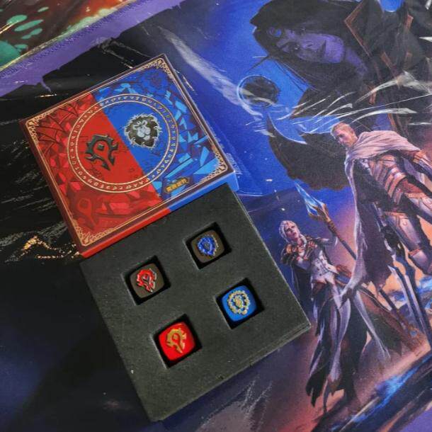 魔兽世界联名部落阵营logo键盘帽摆件游戏周边桌面纪念品个性配饰