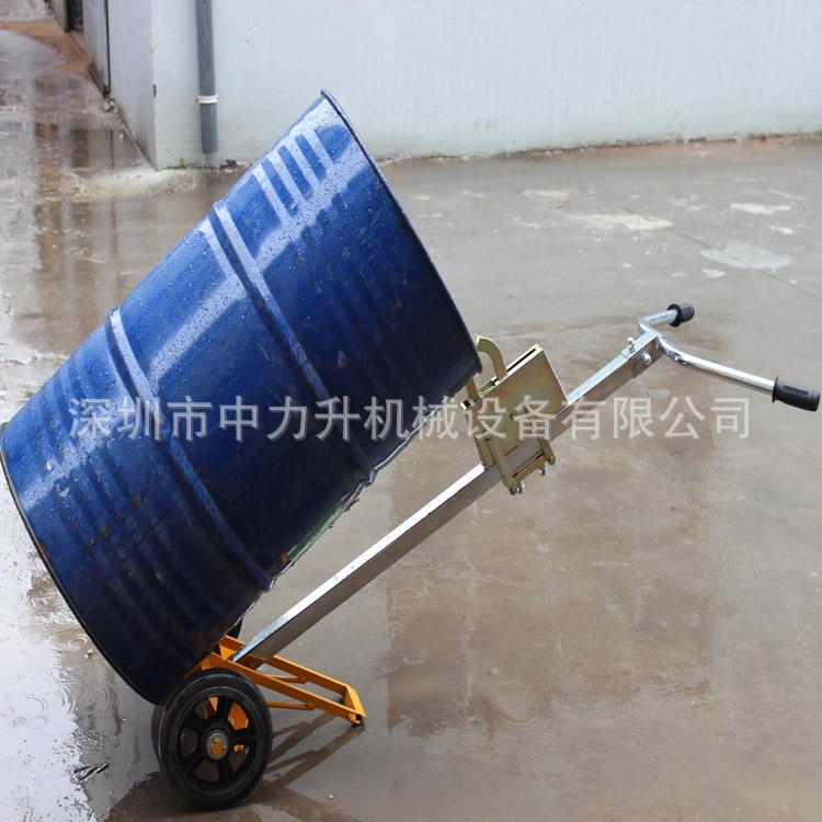 简易式油桶车手动油桶搬运车鹰嘴咬嘴多功能车手推圆桶搬运夹