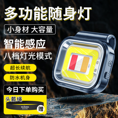 WAIORD多功能工作灯黄光遛狗应急