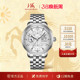 上海手表官方旗舰店多功能计时跑马表防水夜光男士 自动机械表9001