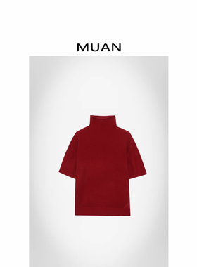 木岸muan安格尔T定制133克高级宽松老钱长袖百搭上衣D-DG3-186