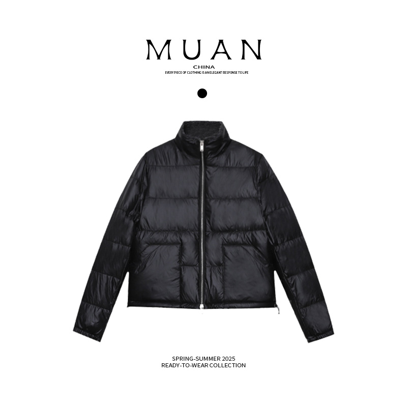 木岸muan小先锋羽绒服定制90白鸭冬季保暖上衣防风外套D-JD-2540