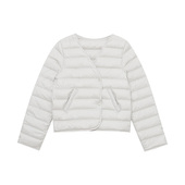 木岸muan轻松感羽绒服定制90白鸭冬季 高级百搭羽绒服女D 8539