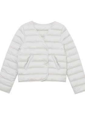 木岸muan轻松感羽绒服定制90白鸭冬季高级百搭羽绒服女D-JD-8539