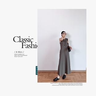 8954 万能系列定制高级背心裙长裙女DG3 木岸MUAN： 万能懒人裙