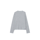 木岸muan南山南长袖 153 DG3 T14针227克100羊毛冬保暖打底衫 女CQ