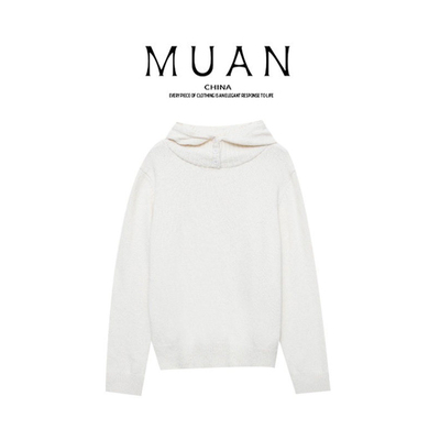 木岸哥白尼连帽毛衣女