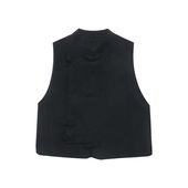 木岸muan东方美学马甲定制100%纯羊毛新中式 055 手工马甲D