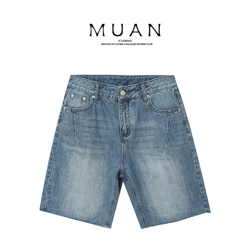 木岸muan哥伦多中裤高级百搭夏季定制宽松港风简约中裤女F8-502,女装/女士精品,短裤,淘宝优惠券,粉丝福利购,淘宝优惠卷