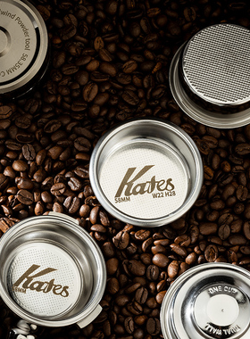 咖啡粉碗精密58mm辣妈咖啡机无压单份双杯慢速无底ims粉碗18/22克