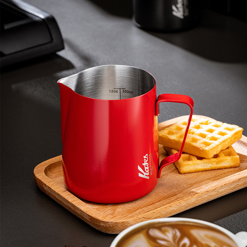 拉花缸咖啡打奶泡杯带刻度专业尖嘴拉花杯304不锈钢拉花壶打奶缸,餐饮具,拉花缸/拉花杯/打奶缸,淘宝优惠券,粉丝福利购,淘宝优惠卷