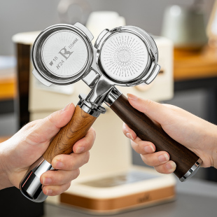 格米莱/爱宝/E61/迈拓咖啡无底手柄58mm镂空单头通用咖啡机配件