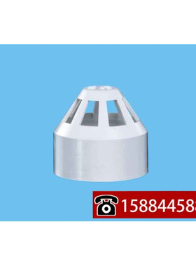 。川路塑胶 PVC排水管件透气帽下水管通气帽 50 75 110 160 排气