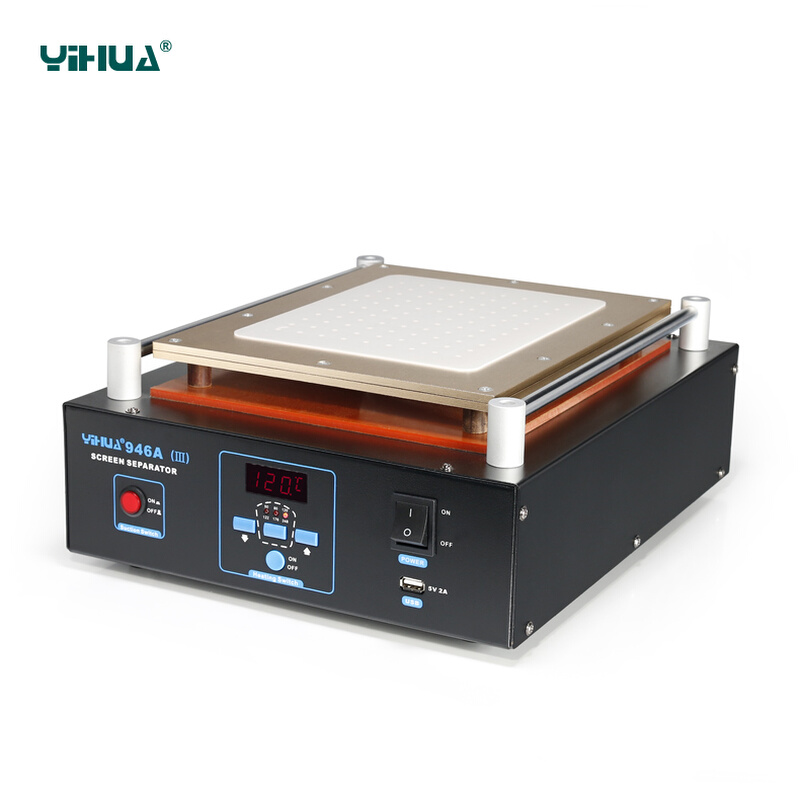 。谊华YIHUA-946A-III升级版12寸真空泵触摸屏手机IPAD屏幕分离机