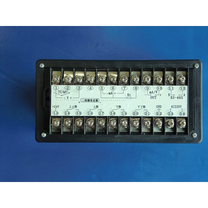 。光柱显示控制仪 智能液位仪表 液位高低控制器4-20Ma 24V电源