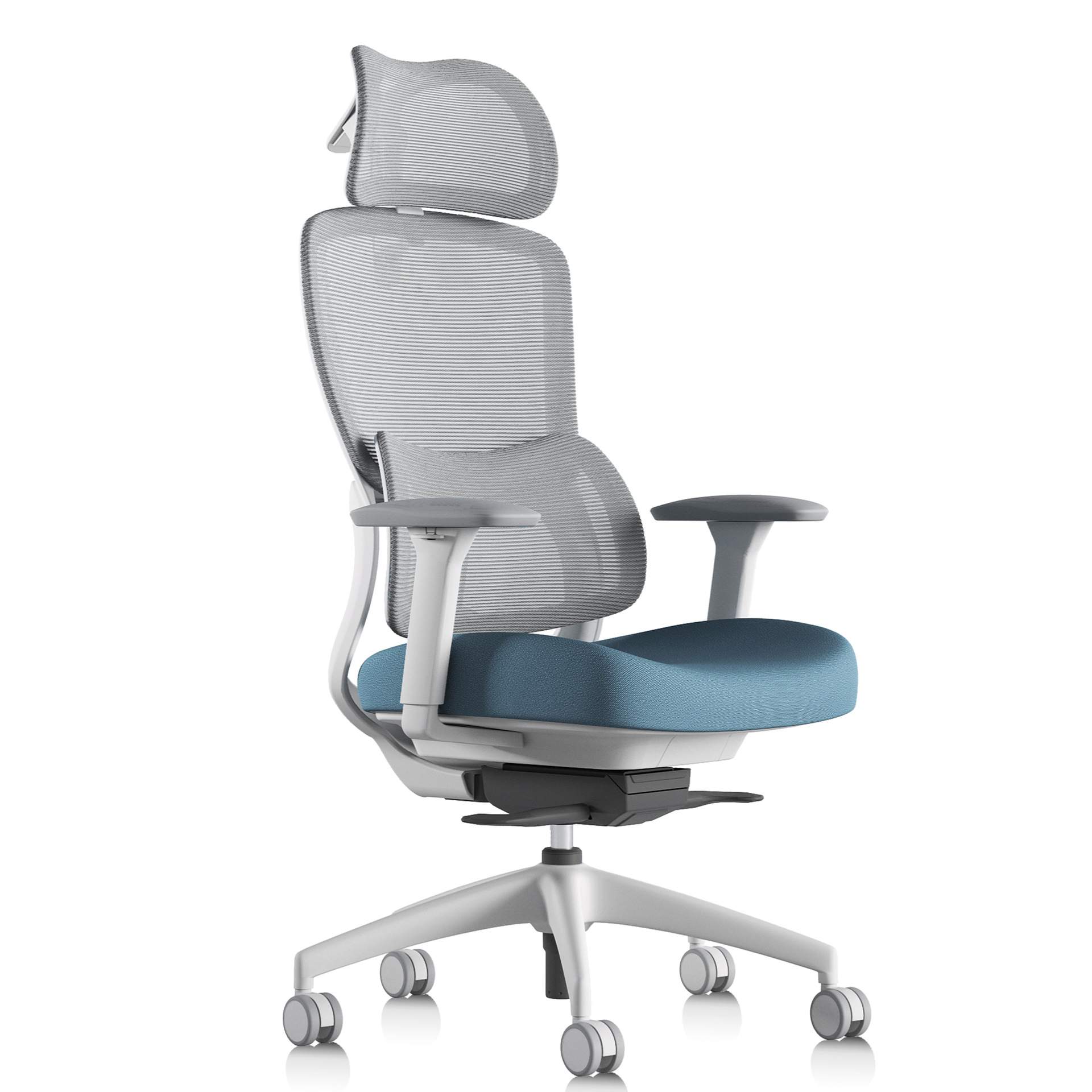 德迩美托腰顶腰美学设计师人体工学办公网椅