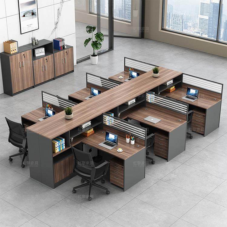 屏风办公桌简约现代职员桌椅组合员工卡座4六人位隔断财务办公桌,金属材料及制品,金属加工件/五金加工件,淘宝优惠券,粉丝福利购,淘宝优惠卷